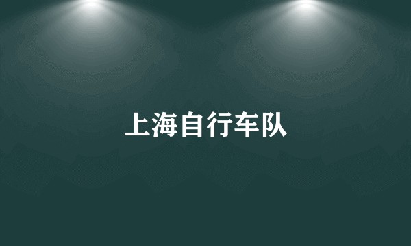 上海自行车队