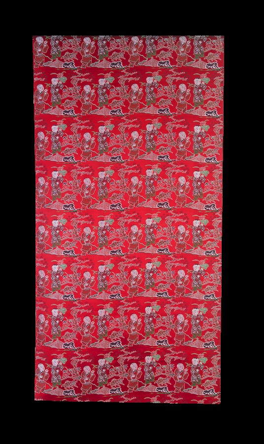 清百子图锦