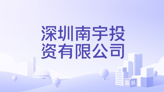 深圳南宇投资有限公司