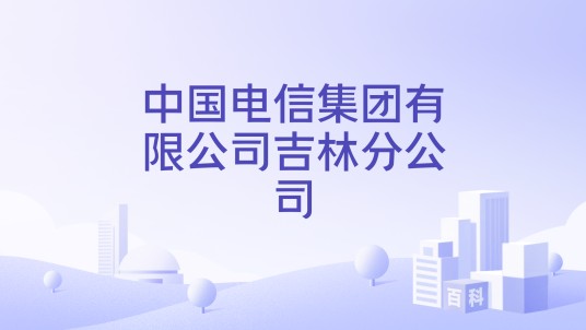 中国电信集团有限公司吉林分公司