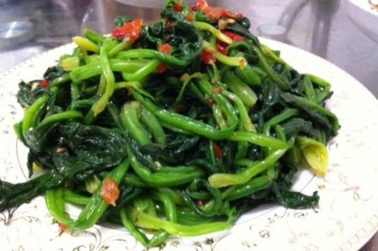烧菠菜