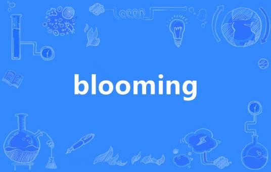 Blooming（英语单词）