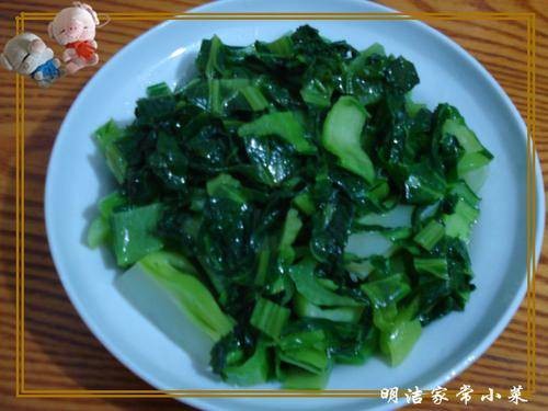 清炒芥菜