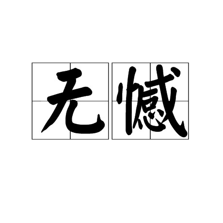 无憾（汉语词语）