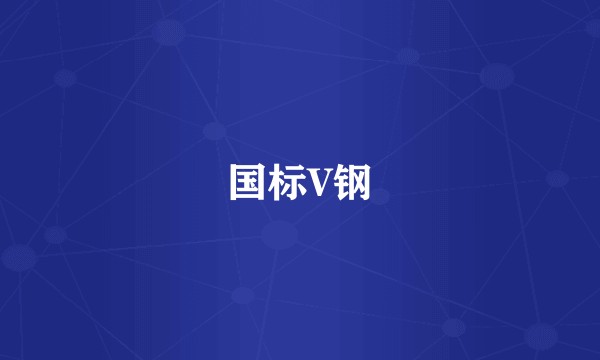 国标V钢