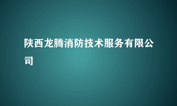 陕西龙腾消防技术服务有限公司