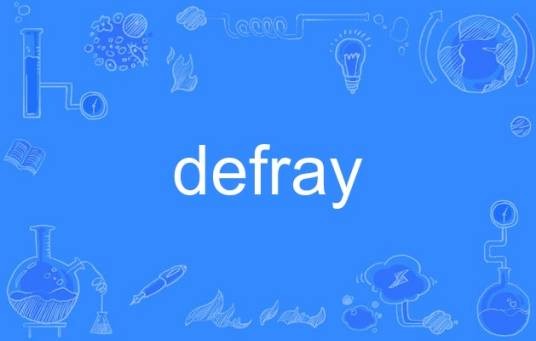 defray