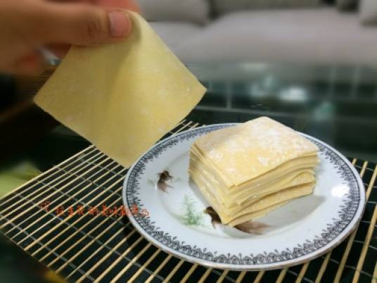 自己做馄饨皮云吞皮