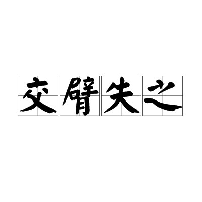 交臂失之