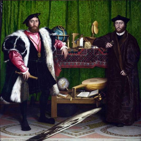 大使们（1533年小汉斯·荷尔拜因油画作品）