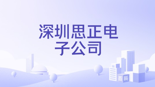 深圳思正电子公司