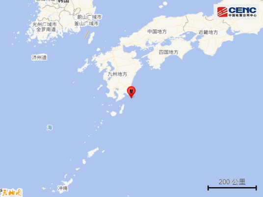 4·2日本九州岛海域地震