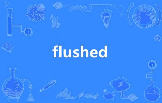 Flushed（英语单词）
