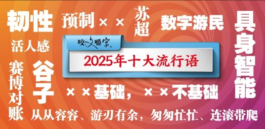 2025年十大流行语