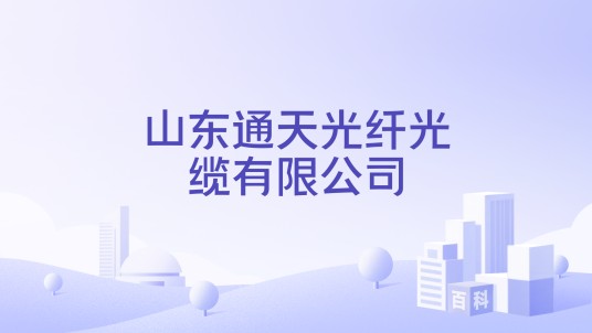 山东通天光纤光缆有限公司