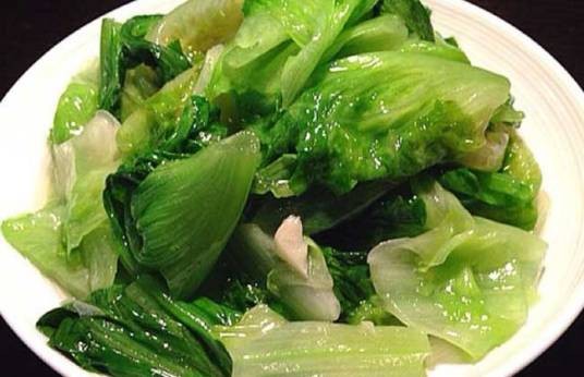 清炒生菜