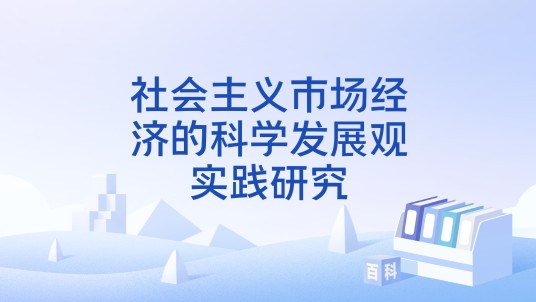 社会主义市场经济的科学发展观实践研究
