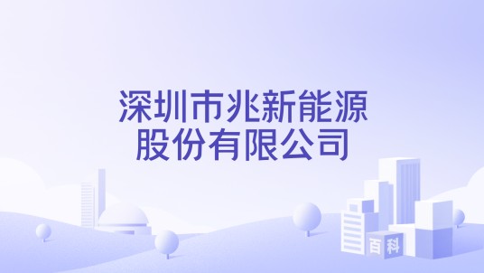 深圳市兆新能源股份有限公司