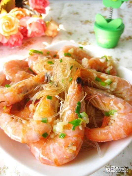 粉丝蒸虾