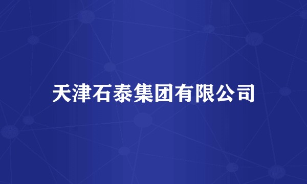 天津石泰集团有限公司