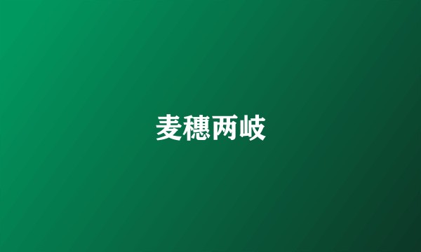 麦穗两岐