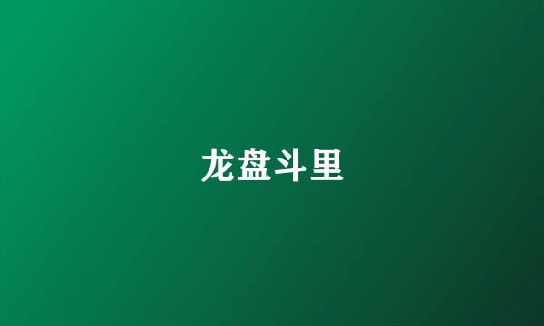 龙盘斗里