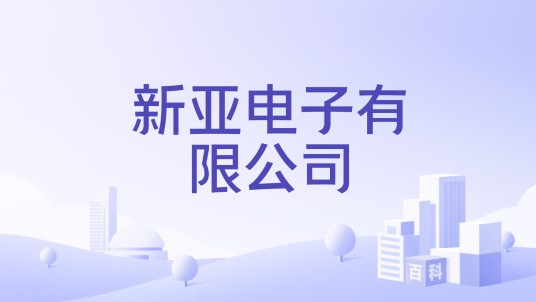 新亚电子有限公司