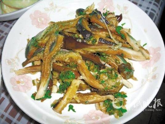 腌蒜茄子