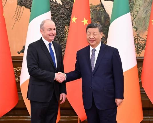 1·4爱尔兰总理访华