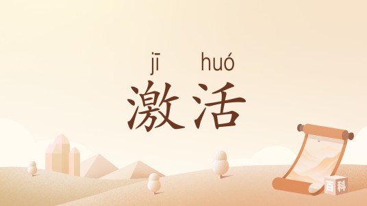 激活（汉语词汇）