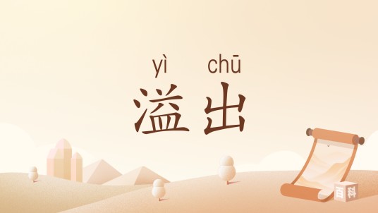 溢出（汉语词汇）