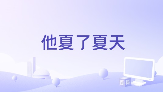 他夏了夏天（2023年湖南卫视《声生不息·宝岛季》陈粒演唱的歌曲）