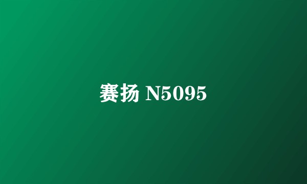 赛扬 N5095