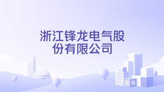 浙江锋龙电气股份有限公司