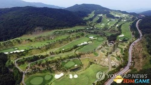 航拍美韩萨德部署现场:昔日高尔夫球场面目全非
