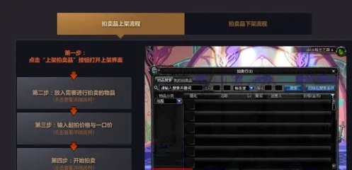 DNF拍卖行中的竞拍是什么意思?