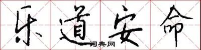 乐道安命
