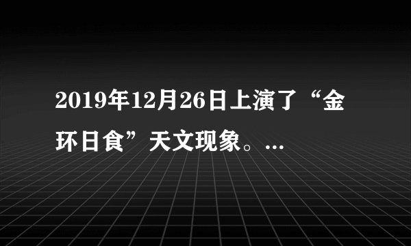 2019年12月26日上演了“金环日食”天文现象。此次日环食于当天10时29分50秒开始，至16时05分43秒终止。本次日环食发生期间，只要不是特别阴天，我国全境都可以观测到日偏食。据此回答5～6题。日环食开始时，呼和浩特市的天文爱好者拍摄日偏食照片时，镜头朝向的方位（　　）A.东北B.东南C.西南D.西北