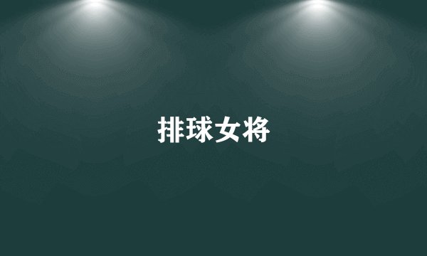 排球女将