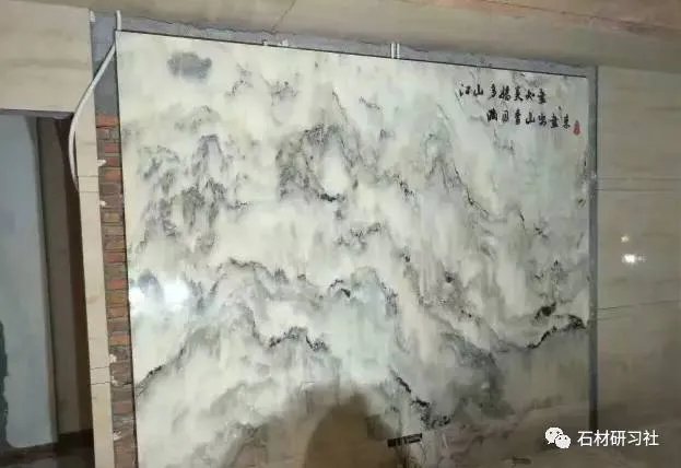 山水画大理石背景如何搭配设计？看案例