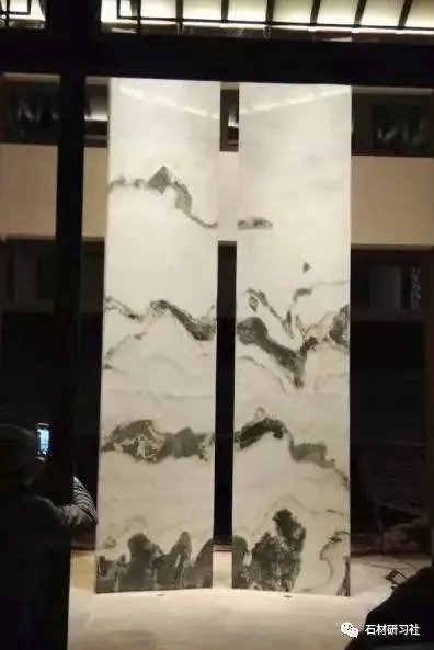 山水画大理石背景如何搭配设计？看案例