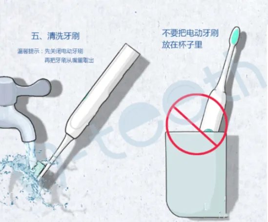 舒客电动牙刷如何使用?