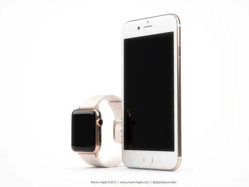 美到不能忘 玫瑰金iPhone 6s概念赏析