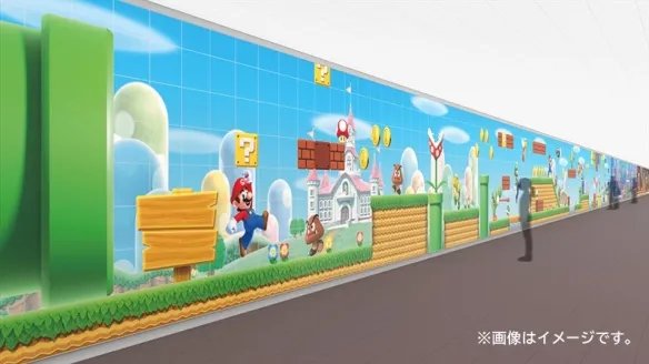 任天堂将在京都永久展示《超级马里奥》IP广告!