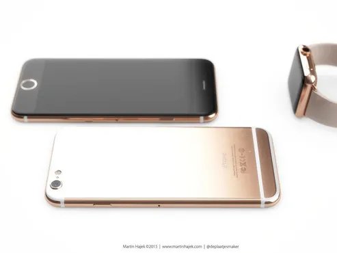 美到不能忘 玫瑰金iPhone 6s概念赏析