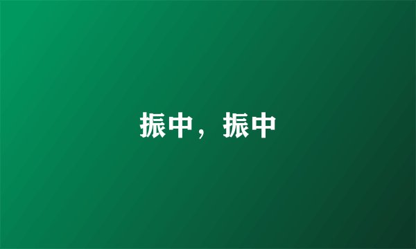 振中，振中