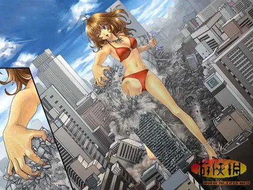 简直丧心病狂!一大波巨大化后的二次元美少女