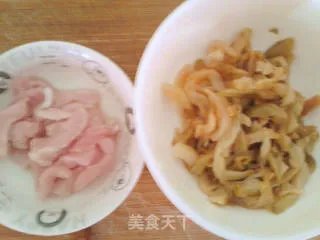 榨菜肉丝