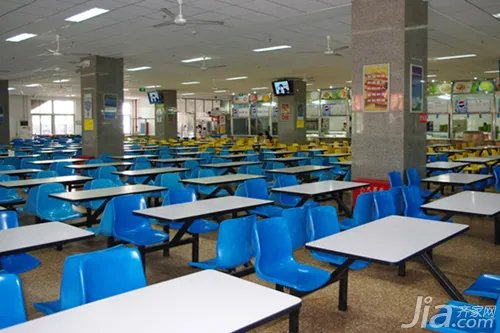 食堂餐桌椅怎么样 食堂餐桌椅尺寸介绍
