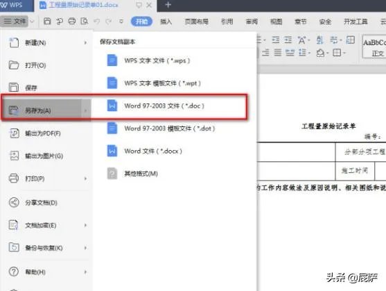 如何将docx转换成doc格式?